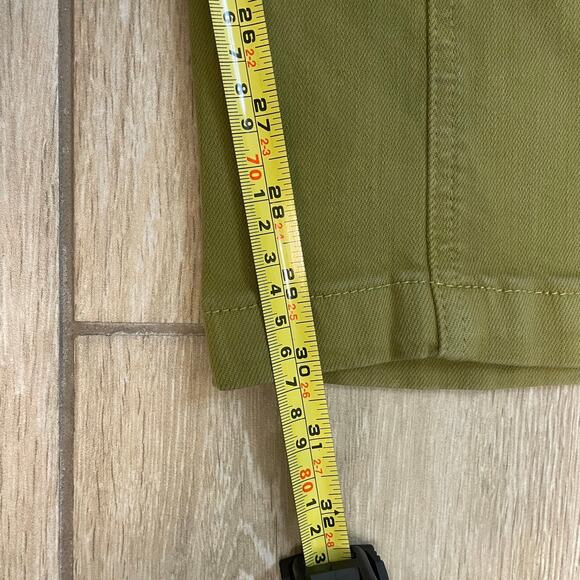 Judy Blue 18W Cargo Pants Olive Green Garment Dyed Stretch Utility Straight Leg - Picture 7 of 10
